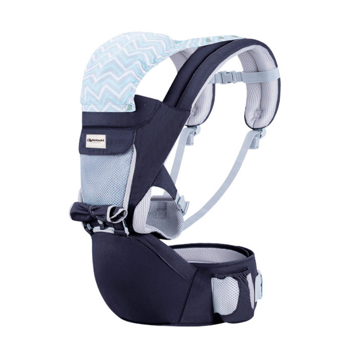 Lunabebe Hip Seat Baby Carrier - Dark Blue