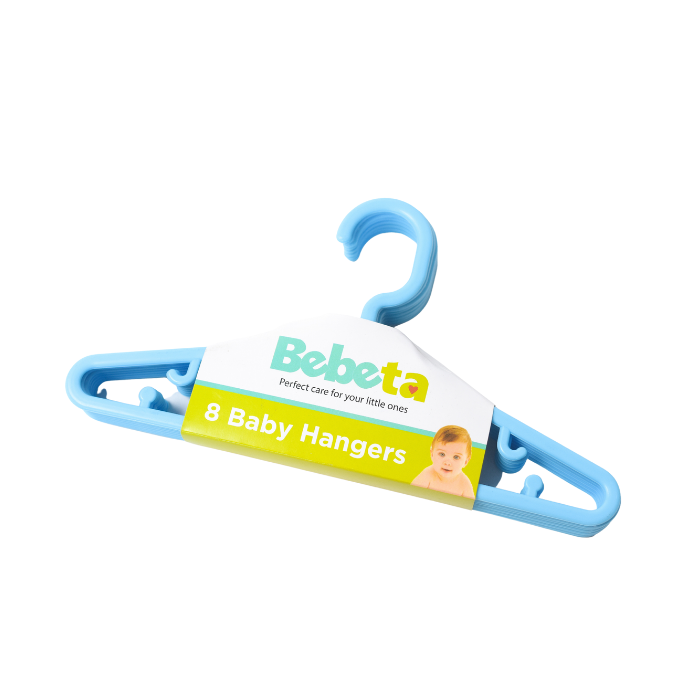 Bebeta Hangers Sleeve 8pcs/pack - Blue