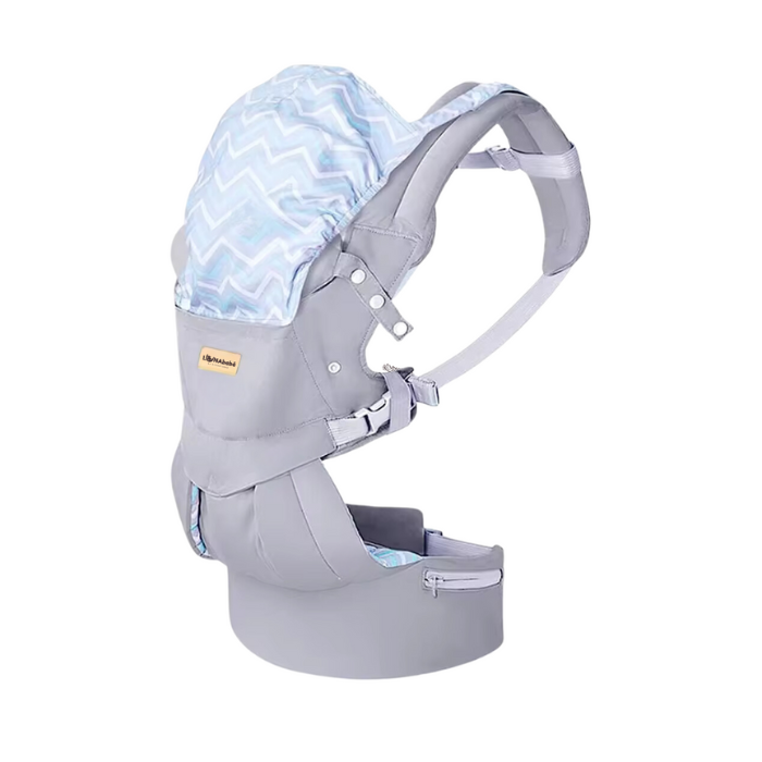 Lunabebe Soft Structured Baby Carrier - Light Gray
