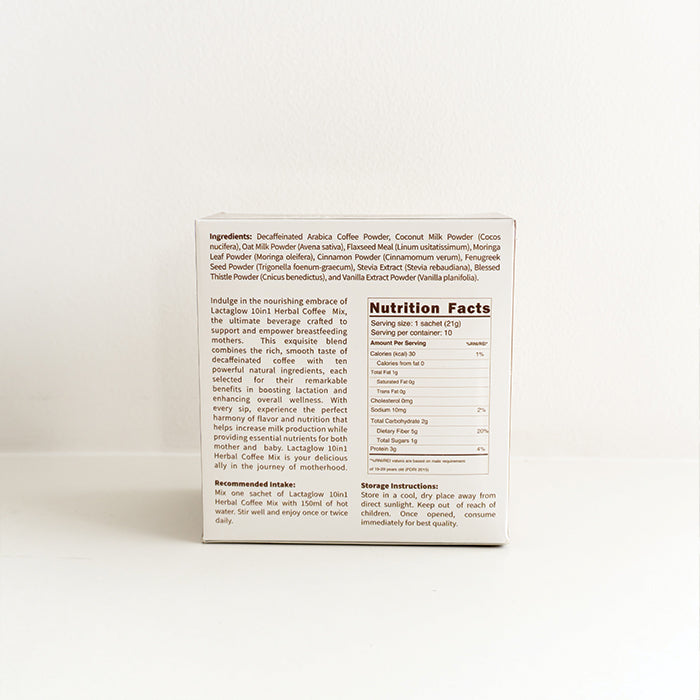 Lactaglow 10in1 Herbal Coffee Mix