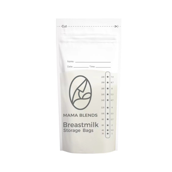 Mama Blends Transparent Breastmilk Storage Bags