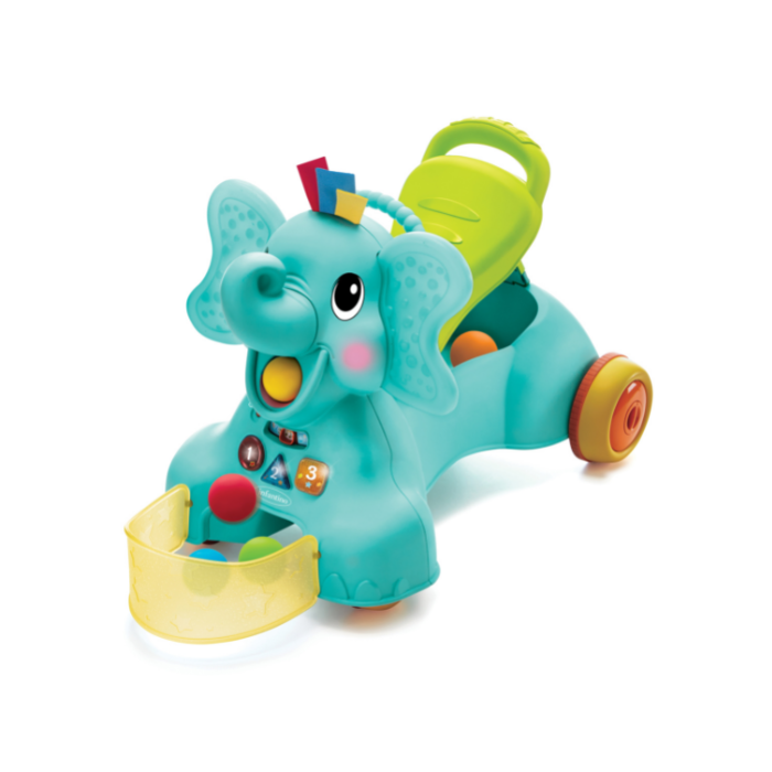Infantino 3-in-1 Sit, Walk and Ride - Elephant
