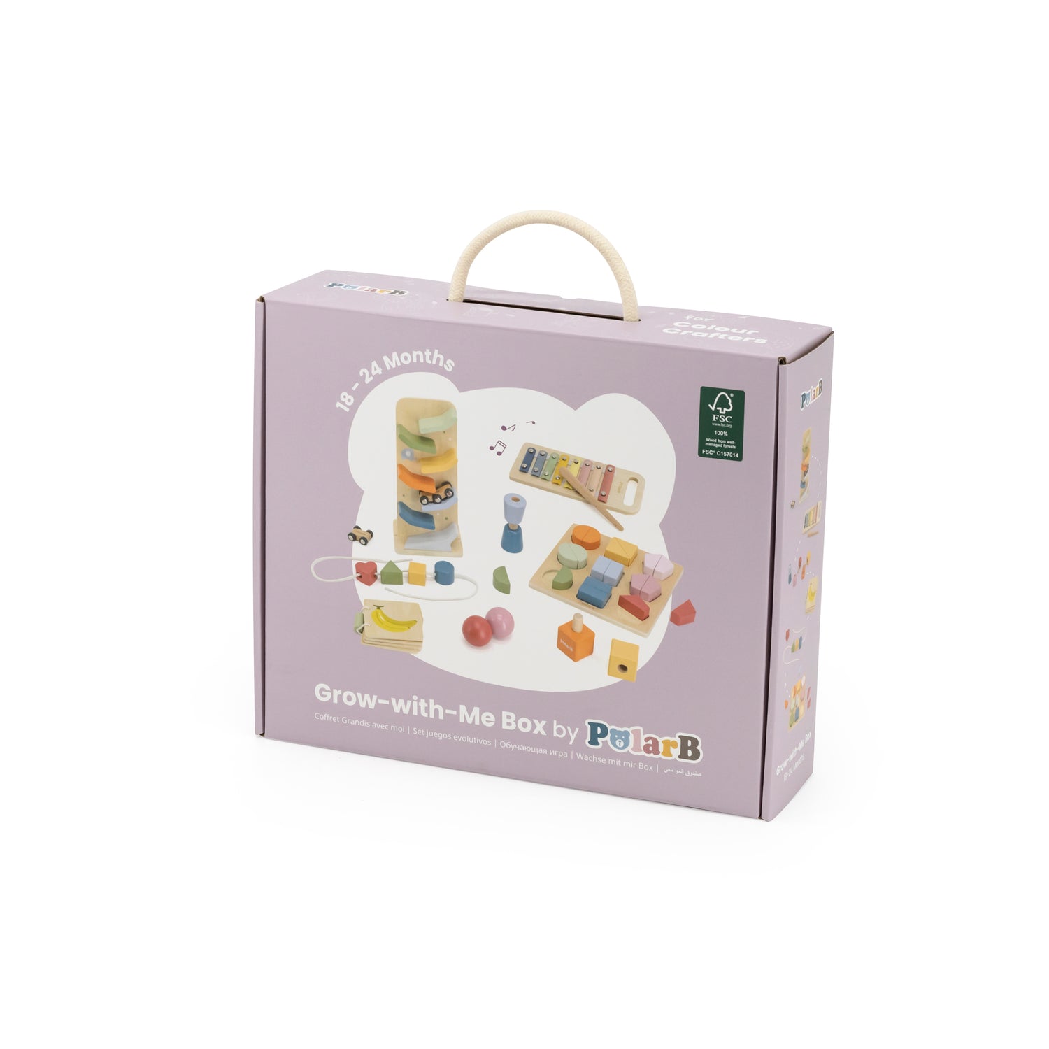 PolarB Grow-With-Me Box Colour Crafters (18-24 months)