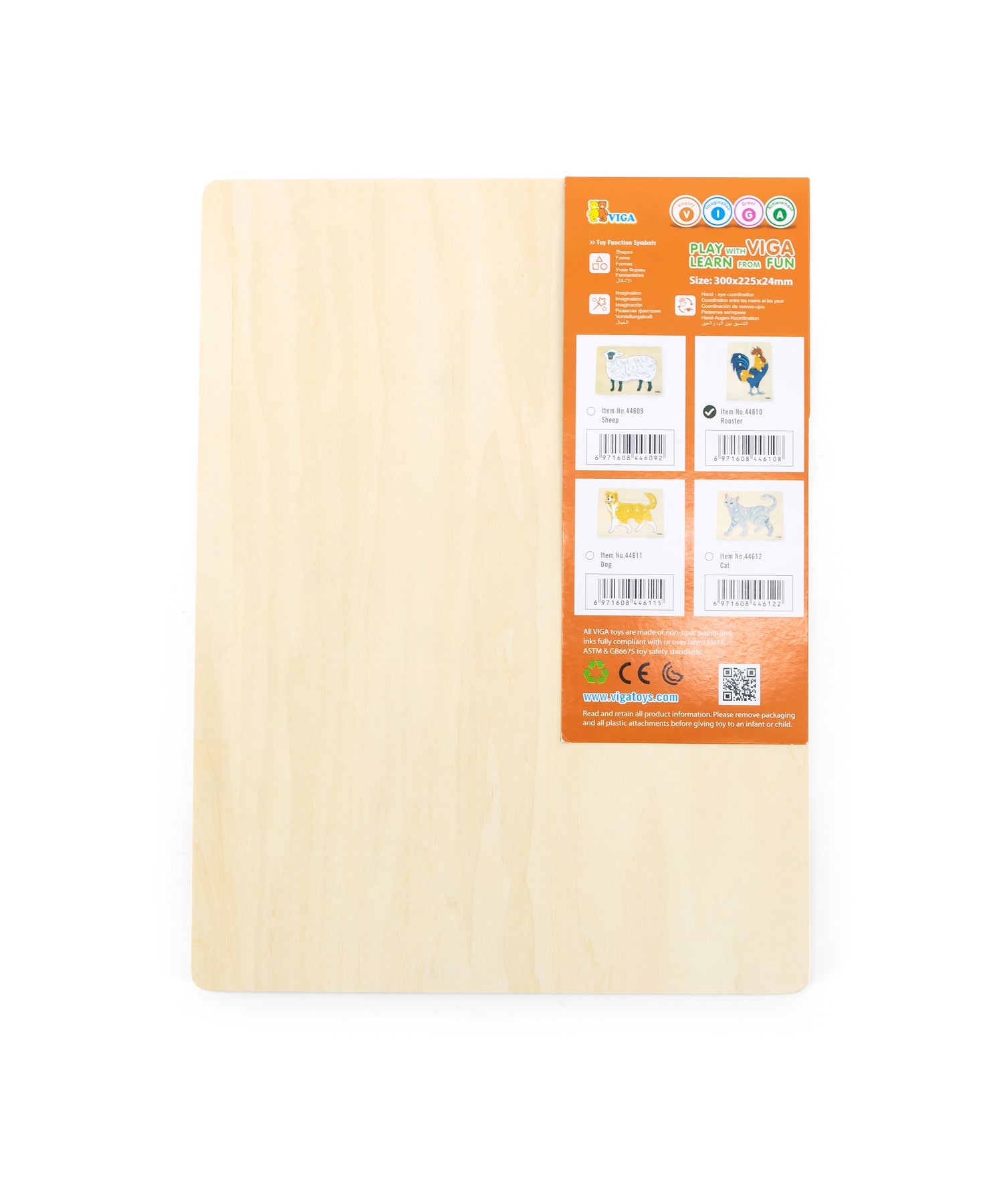 Viga Montessori Puzzle Rooster