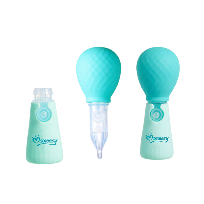 Momeasy Nasal Aspirator for Newborn, Baby and Toddler - Mint Green