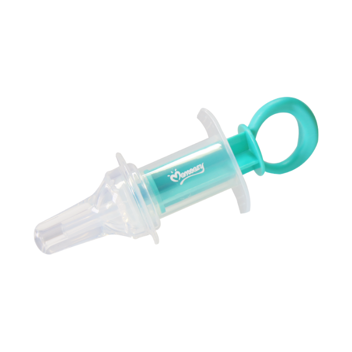 Momeasy Oral Medicine Syringe Dispenser Storage with Measuring Cup for Babies and Children 6 Months+