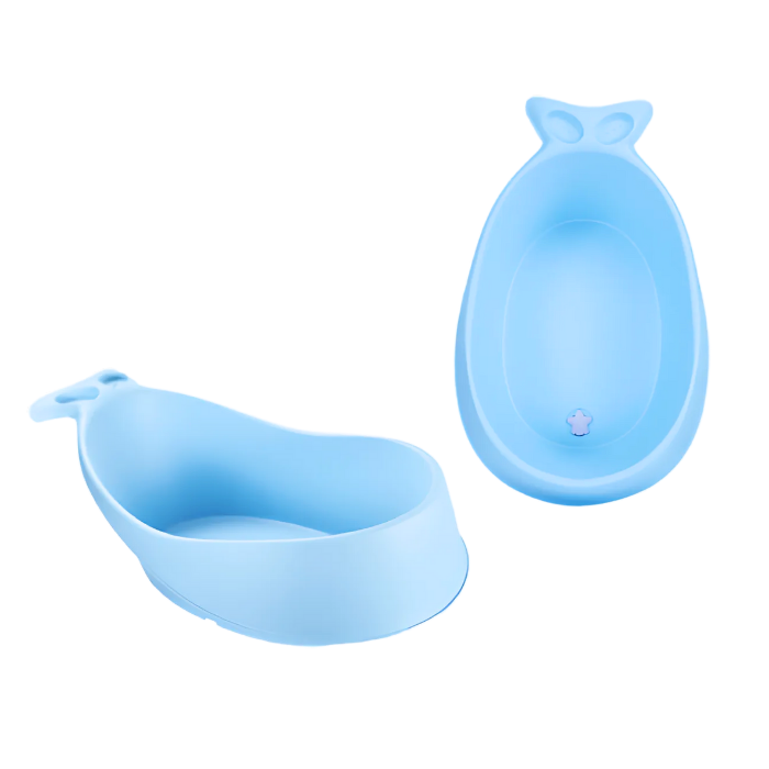 Momeasy Baby and Kids Large Bathtub Basin - Blue