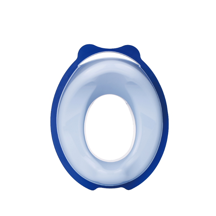 Momeasy Toddler Kids Toilet Training Seat with Soft Cushion - Blue