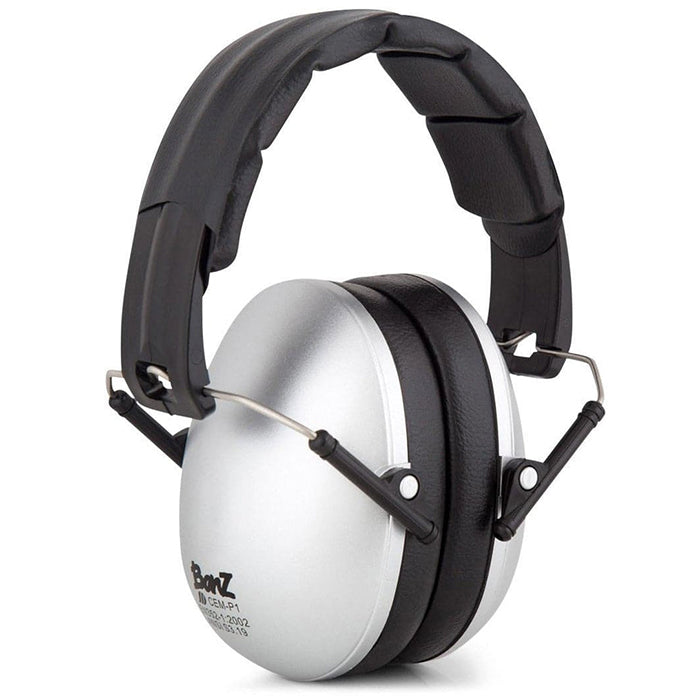 Banz Earmuffs For Kids - Silver
