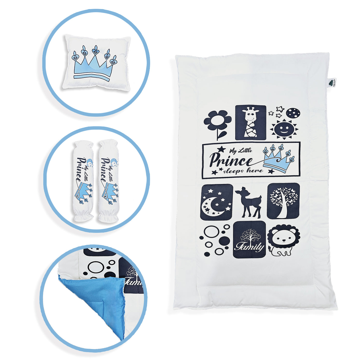 Baby Wonder Comforter with Pillow Set - My Little Prince