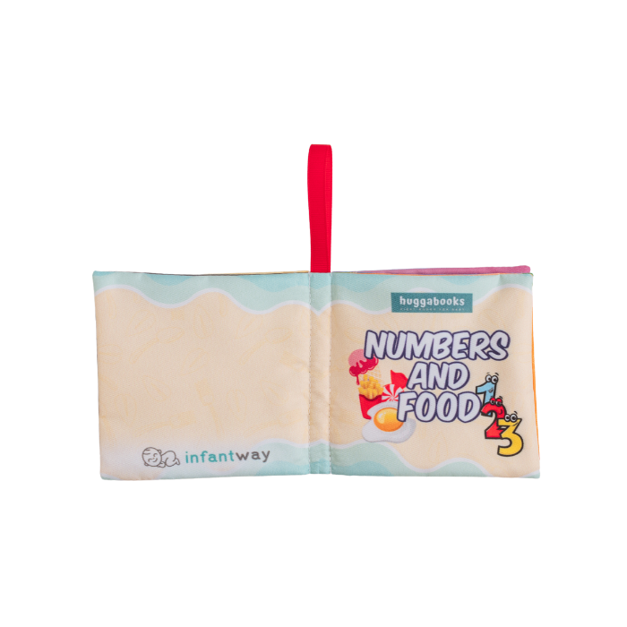 Infantway Huggabooks Early Learning Cloth Book Set