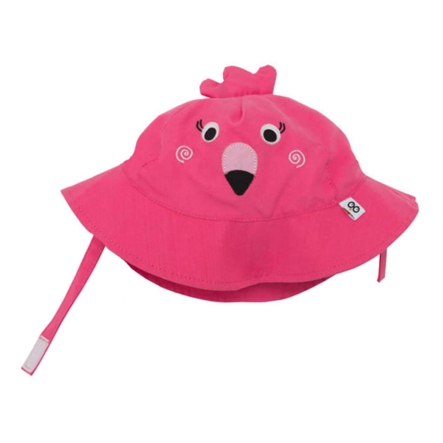 Zoocchini Girl Snap Swimsuit and Sunhat Set - Franny the Flamingo