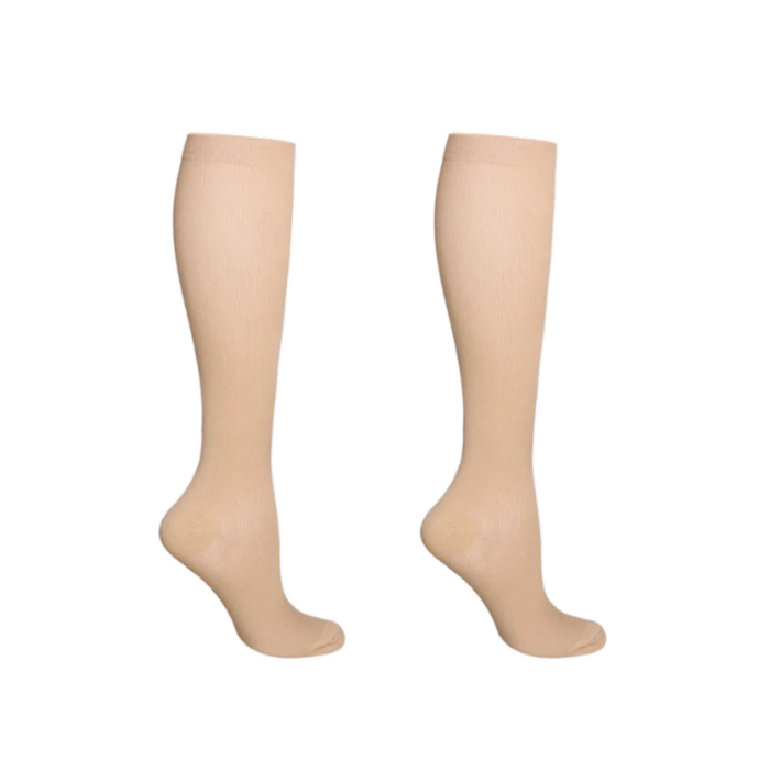 Mama Blends Medical Grade Compression Socks - Beige