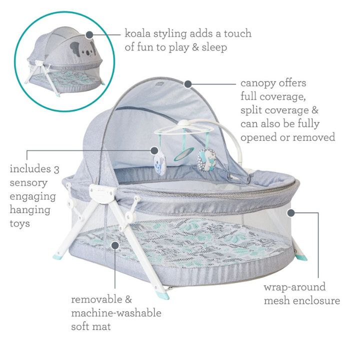 Infantino Sweet Dreams Go and Fold Go Bassinet