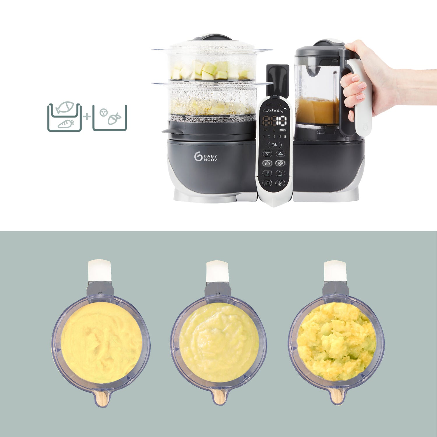 Babymoov Nutribaby+ - White