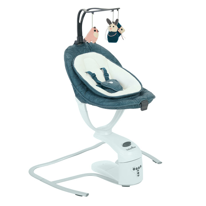Babymoov Swoon Motion 360° Swing and Rocker - Blue Petal