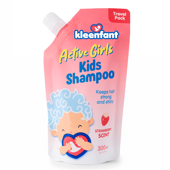 Kleenfant Active Girls Kids Shampoo 300ml