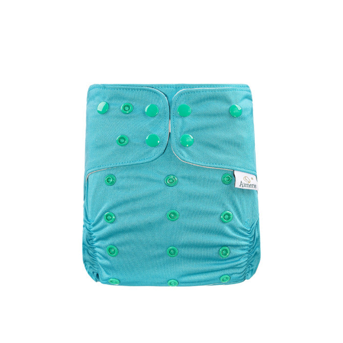 Aimerie Econo Cloth Diaper with Newborn Charcoal Insert- Sussie