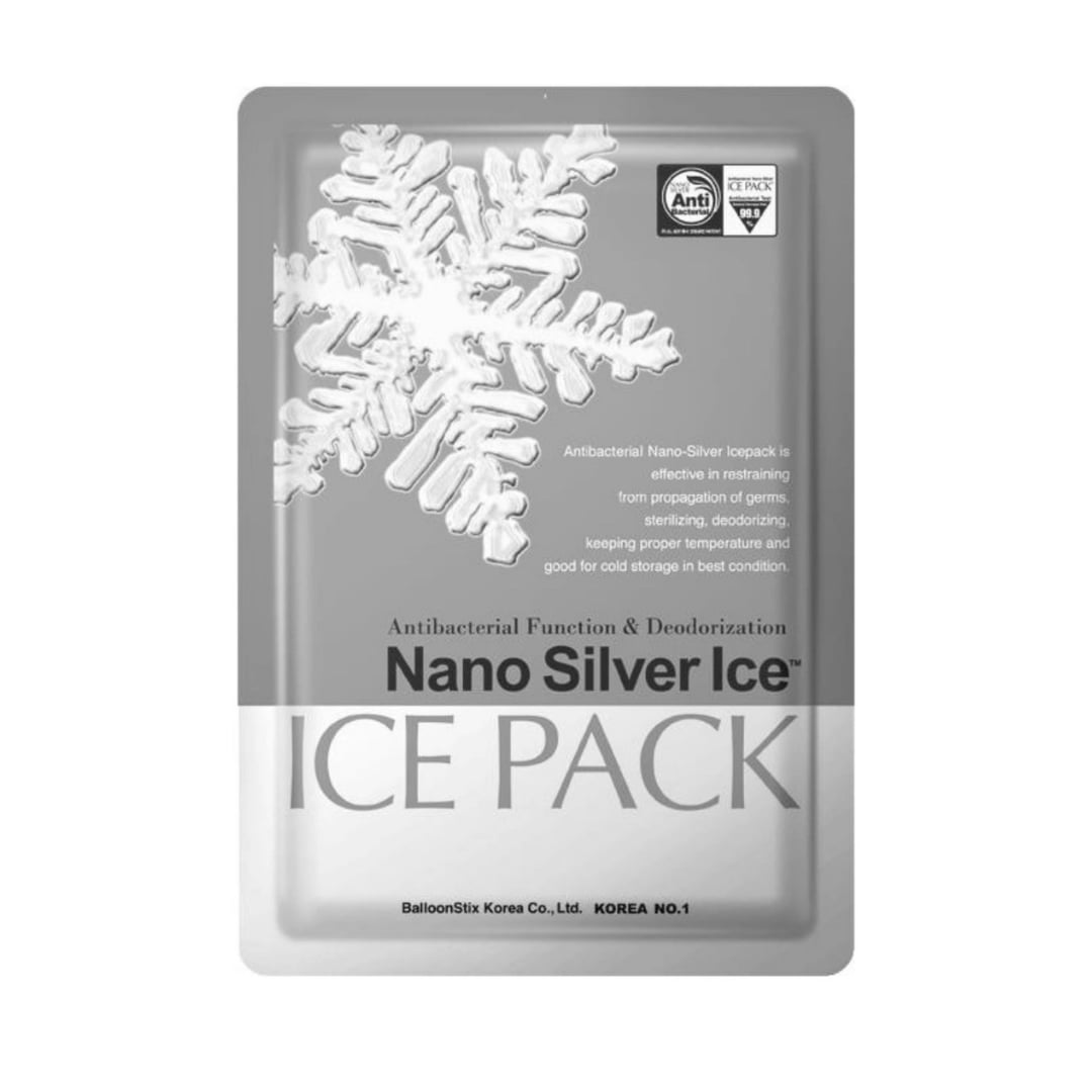 Antibacterial Reusable Nano Silver Gel Ice Pack - Medium