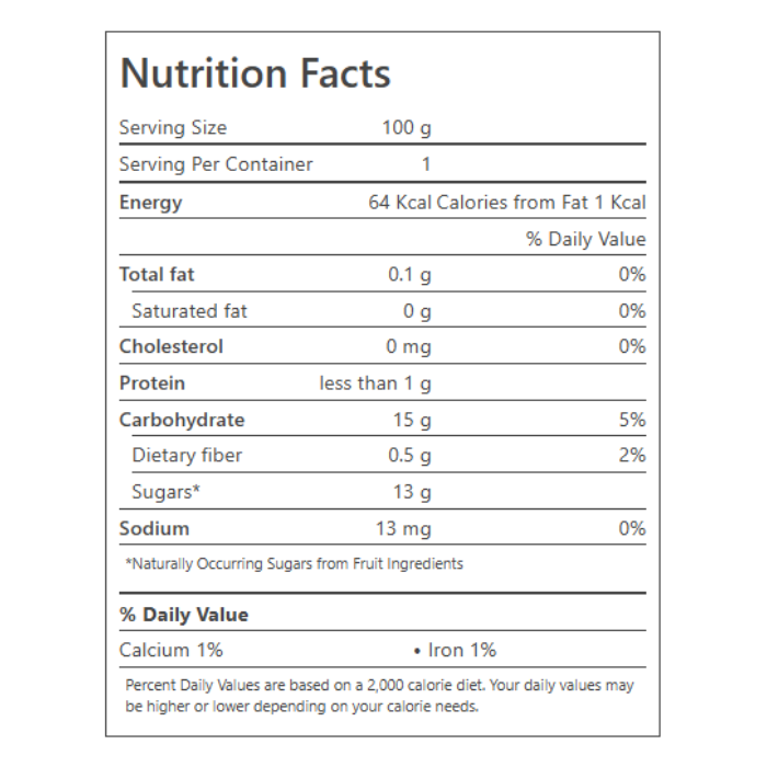 Peachy Baby Natural Baby Food - Apple Purèe - 100g