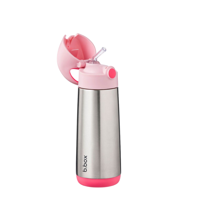 B.Box Insulated Bottle 500ml - Flamingo Fizz