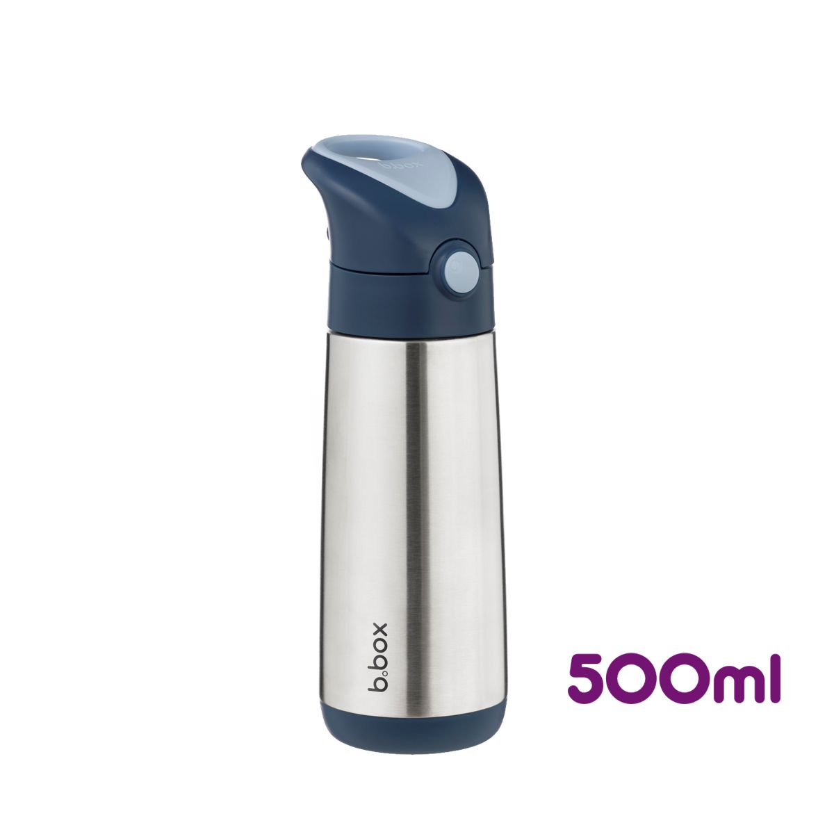 B.box Insulated Bottle 500ml - Midnight