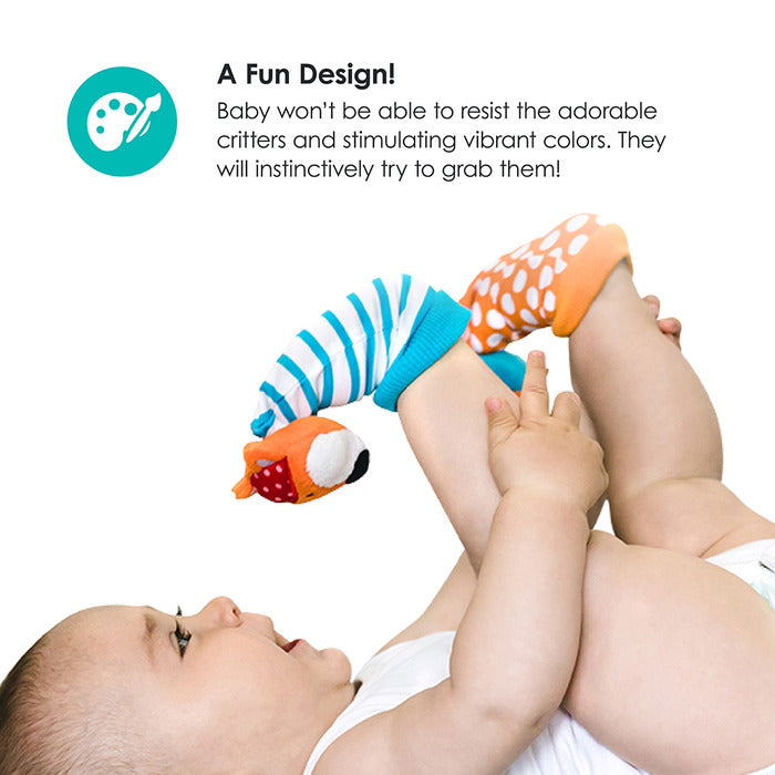 BBLUV Duo Foot Finders Owl and Fox