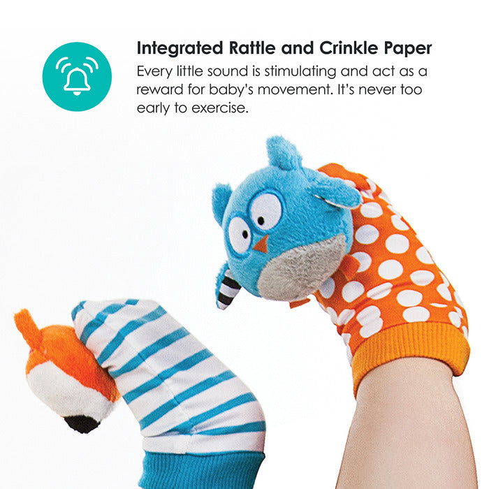 BBLUV Duo Foot Finders Owl and Fox