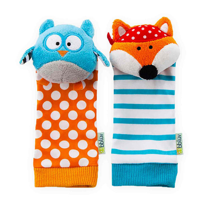 BBLUV Duo Foot Finders Owl and Fox
