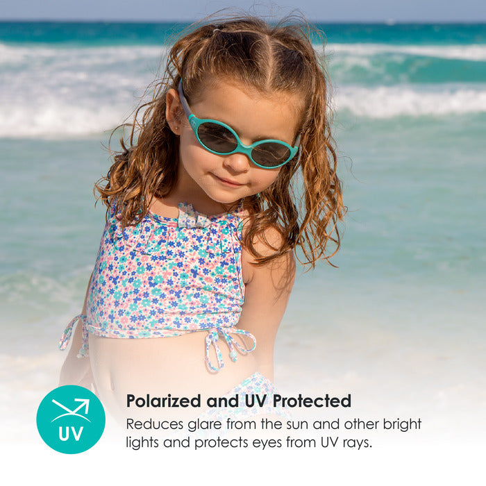 BBLUV Solar Baby and Toddler Sunglasses - Aqua