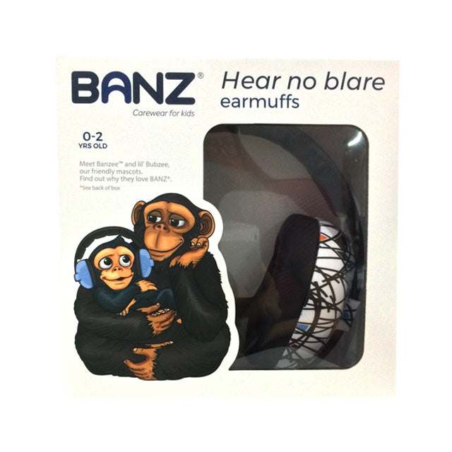 Banz Baby Earmuffs - Sticks and Stones