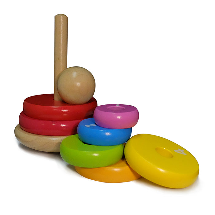Boby Wooden Rainbow Stacker