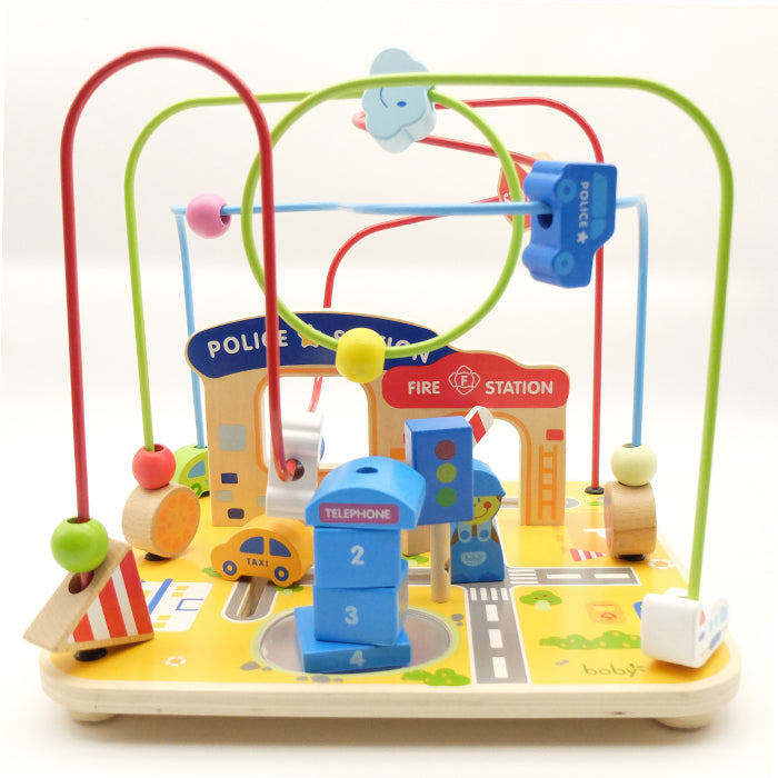 Boby Wooden Happy City Activity Maze