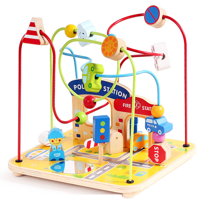 Boby Wooden Happy City Activity Maze