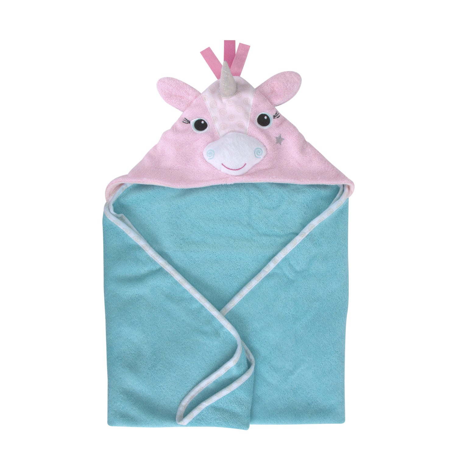 Zoocchini Baby Hooded Towel - Allie the Unicorn