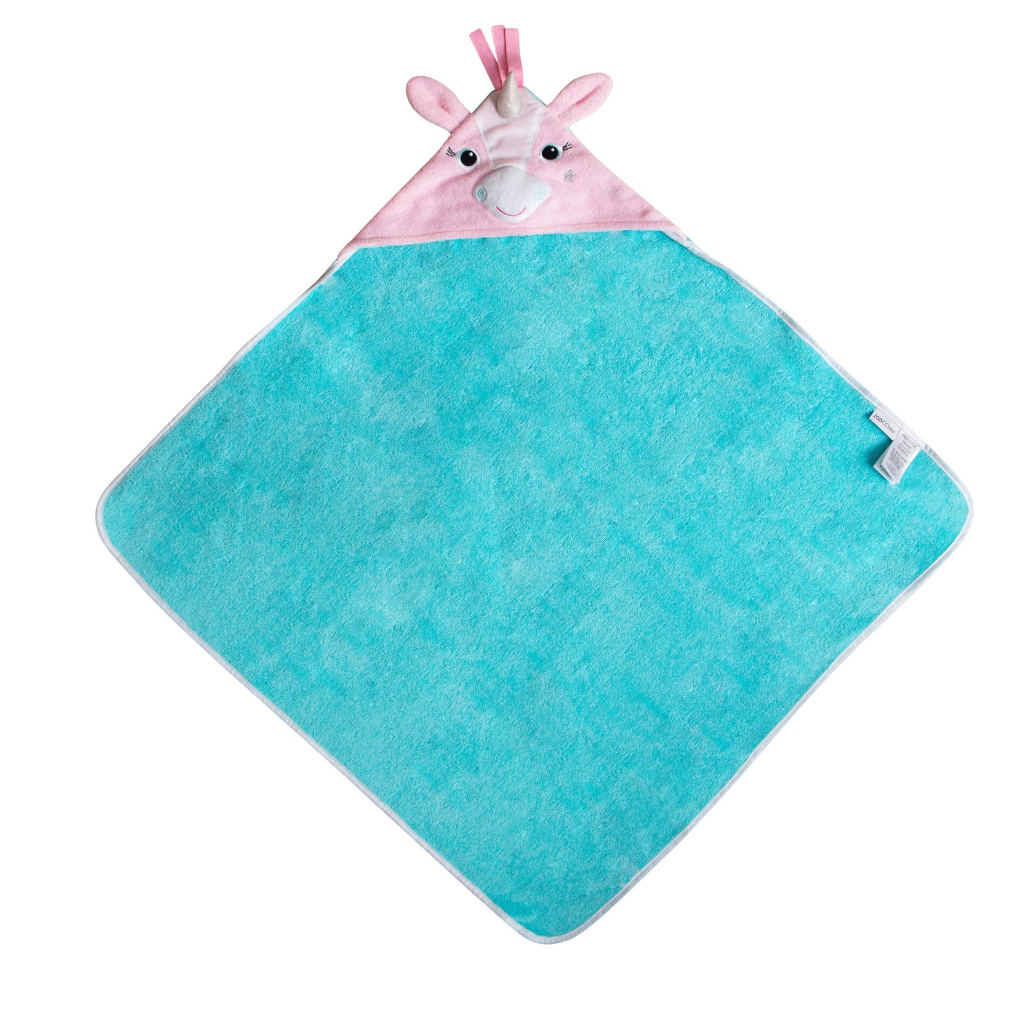 Zoocchini Baby Hooded Towel - Allie the Unicorn