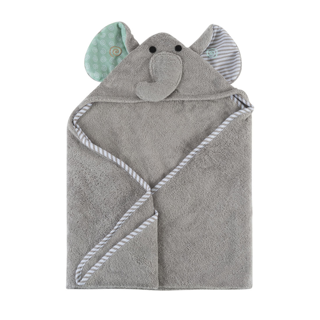 Zoocchini Baby Hooded Towel - Elle the Elephant