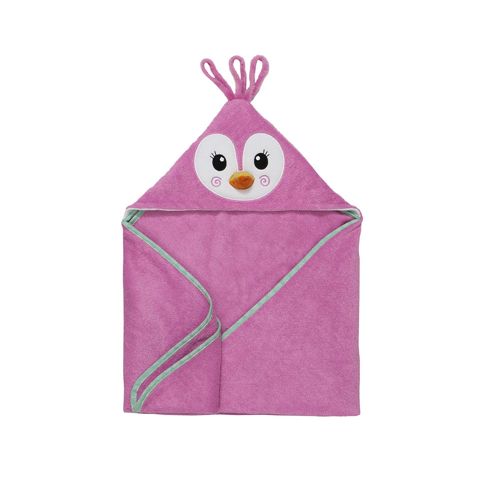 Zoocchini Baby Hooded Towel - Penny the Penguin
