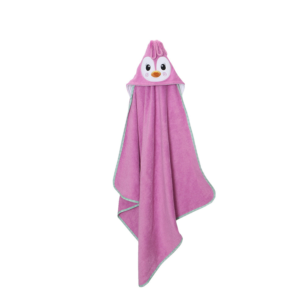 Zoocchini Baby Hooded Towel - Penny the Penguin