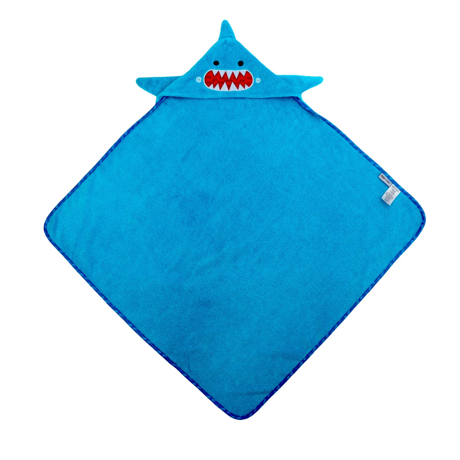 Zoocchini Baby Hooded Towel - Sherman the Shark