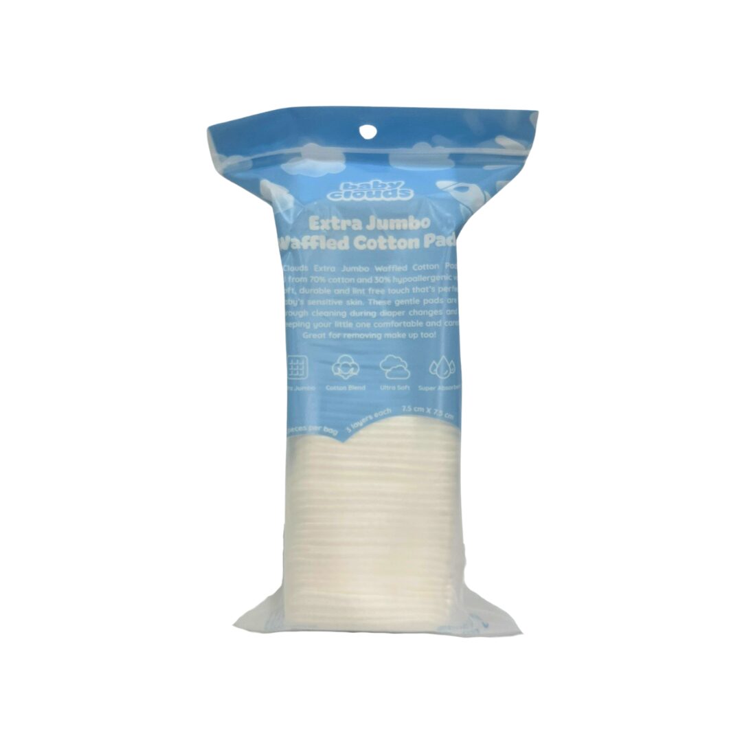 Baby Clouds Extra Jumbo Waffled Cotton Pads