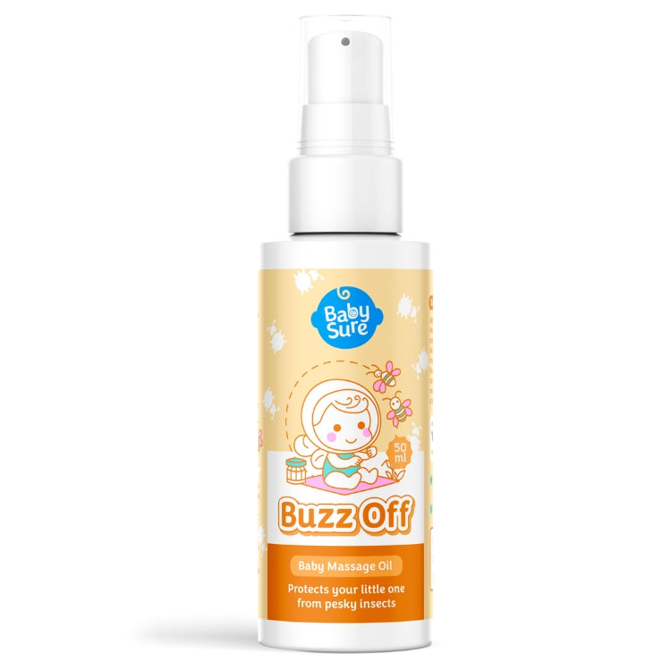 Baby Sure Baby Massage Oil 50ml - Buzz Off