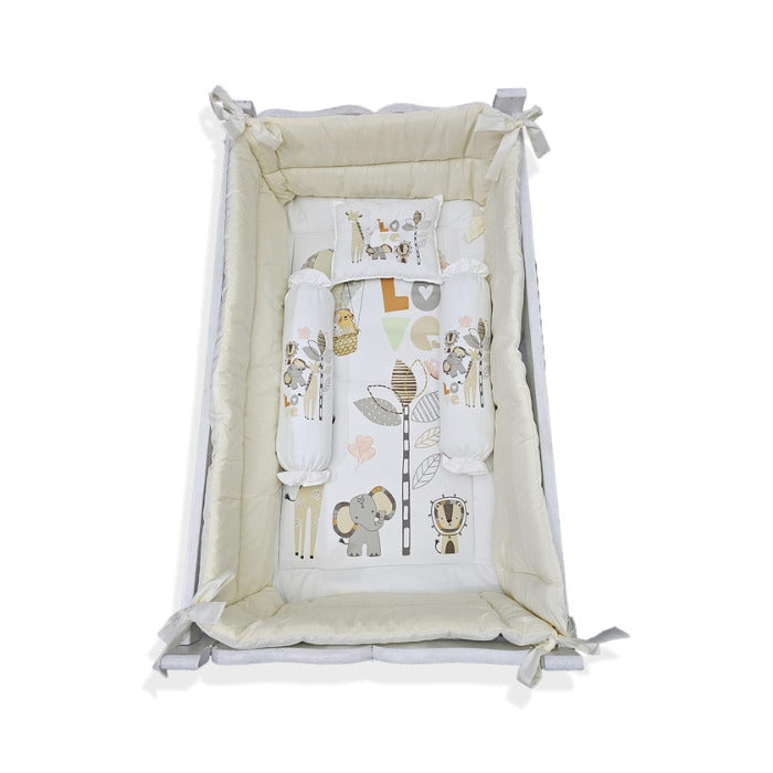 Baby Wonder Comforter with Pillow Set and Bumper Guard