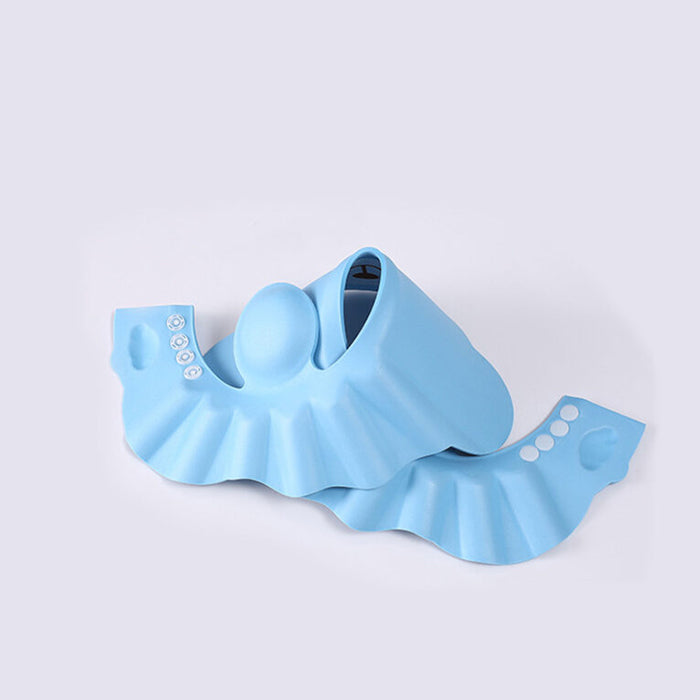 Babybee Adjustable Baby Shower Cap - Blue