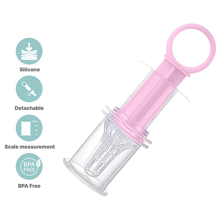 Babybee Baby Medicine Feeder - Pink