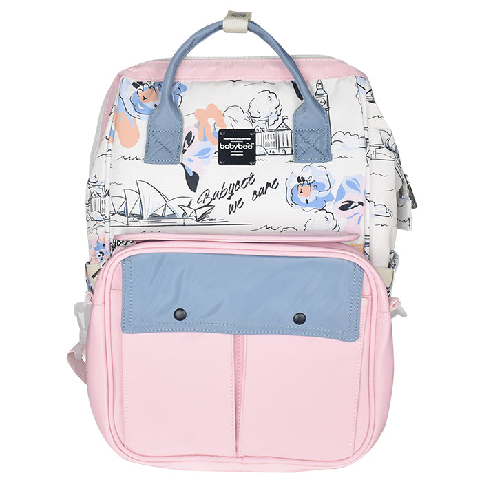 Babybee Diaper Bag with Sling Bag - Jade