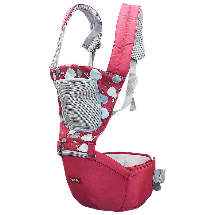 Babybee Hip Seat Baby Carrier - Red