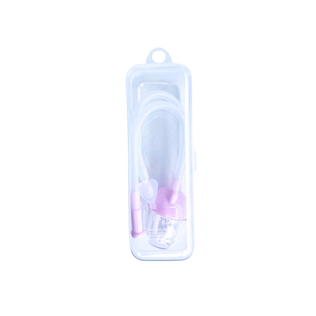 Babybee Nasal Aspirator with Snot Sucker - Pink