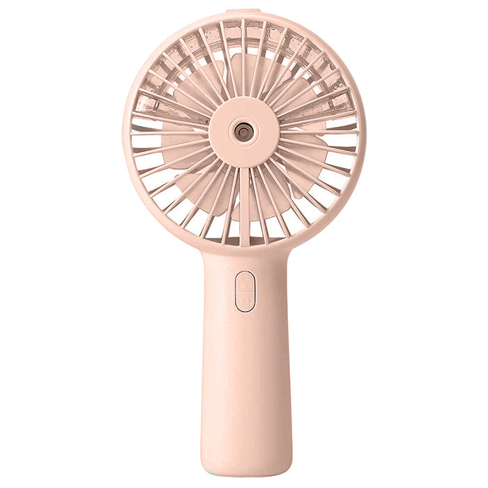 Babybee Rechargable Hand Fan with Mist - Pink