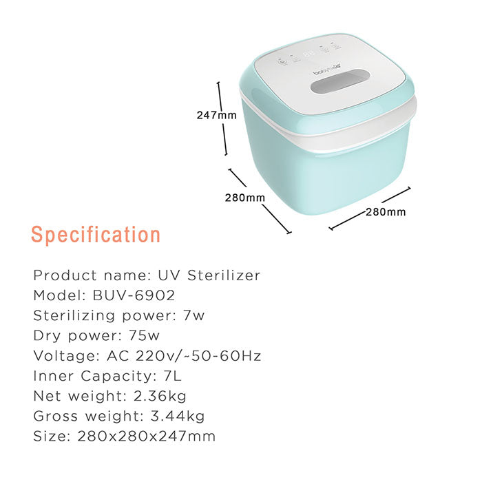 Babybee UV Sterilizer - Teal